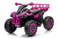 12V Quad Bike with Twin Motors - Pink